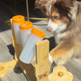 Afbeelding laden in Galerijviewer, Snacklab treat dispenser Large, interactief honden speelgoed, Slow Feeder - Mentale workout voor slimme honden - draaien, schuiven en trekken - puzzel - hulpmiddel voor het mentale welzijn om verveling en stress te verminderen
