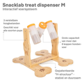 Afbeelding laden in Galerijviewer, Snacklab treat dispenser Large, interactief honden speelgoed, Slow Feeder - Mentale workout voor slimme honden - draaien, schuiven en trekken - puzzel - hulpmiddel voor het mentale welzijn om verveling en stress te verminderen