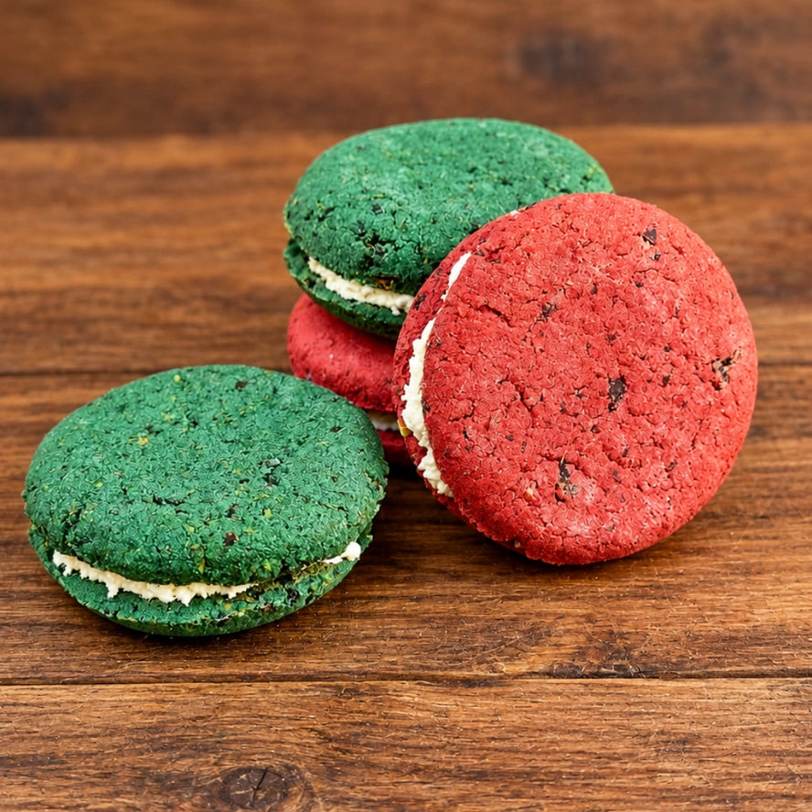 Cooka’s Cookies Doggie Macarons – Christmas Cookies