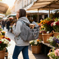 Afbeelding laden in Galerijviewer, GoTogether draagtas - reistas of rugzak voor kleine honden tot 8kg en katten - stijlvolle hondentas / kattentas