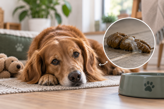 Wat betekent slijm of bloed bij de ontlasting van mijn hond?