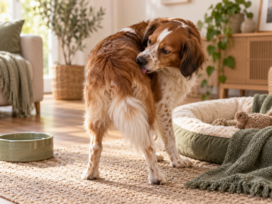 Wat veroorzaakt anaalklierproblemen bij honden?