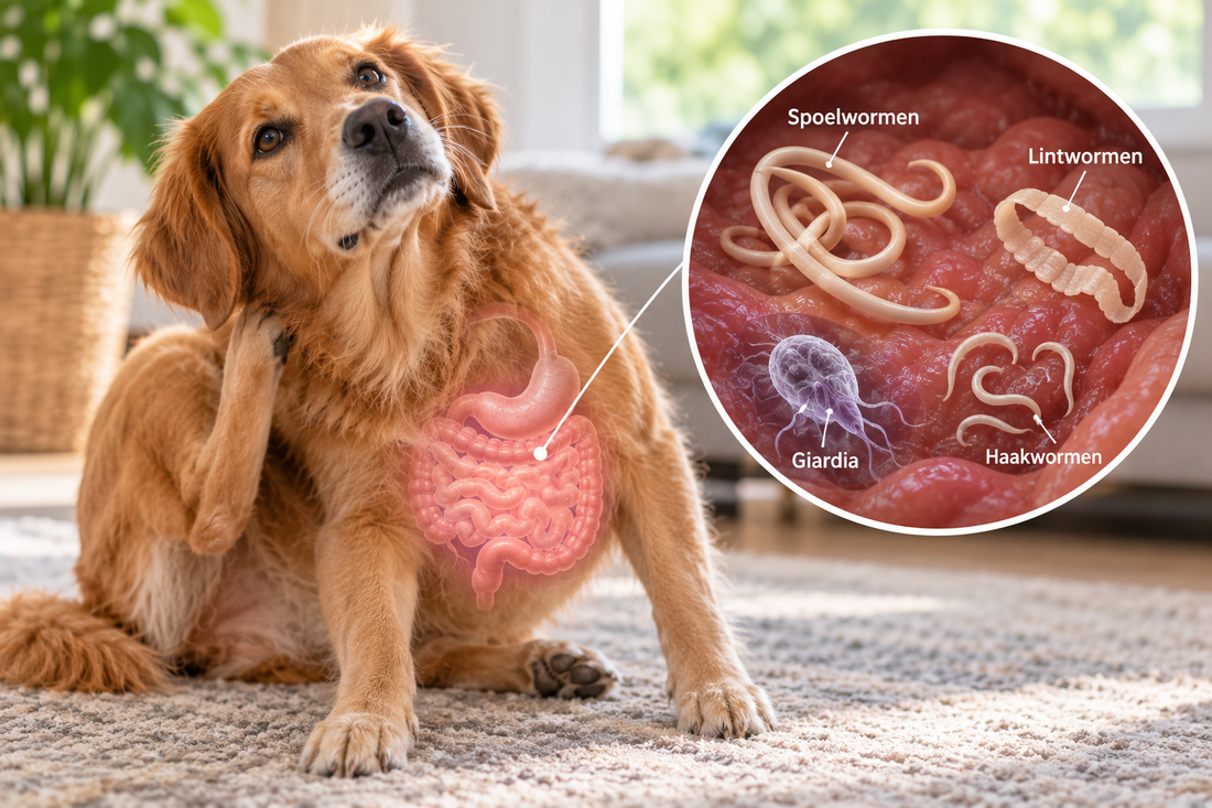 Symptomen van darmproblemen bij honden