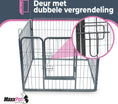 Afbeelding laden in Galerijviewer, MaxxPet Puppyren - puppykennel - opvouwbaar- honden bench - puppy bench - 79x61cm - 4 delig
