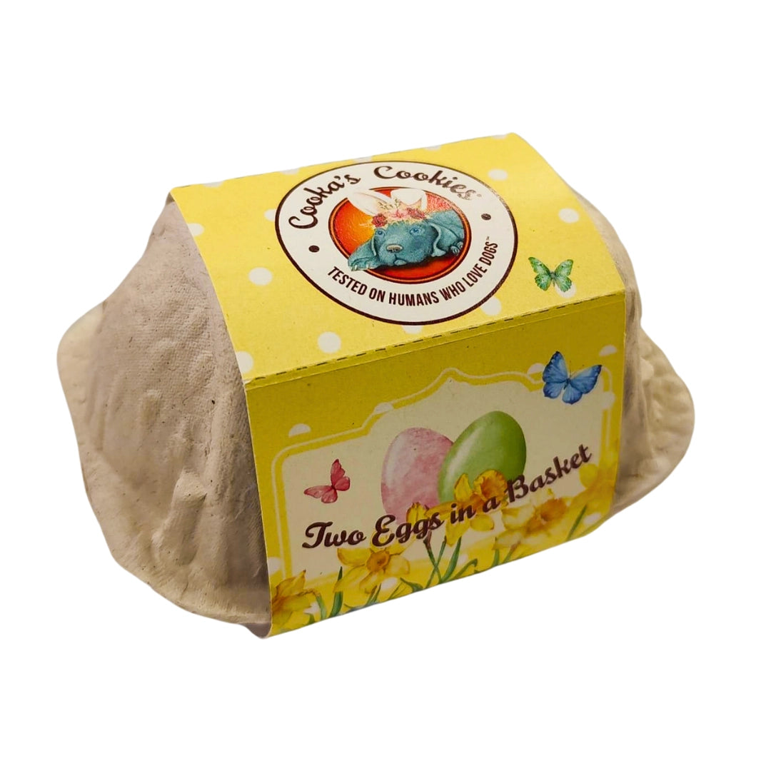 Twee Eieren in een Mandje - Paastraktaties voor Honden