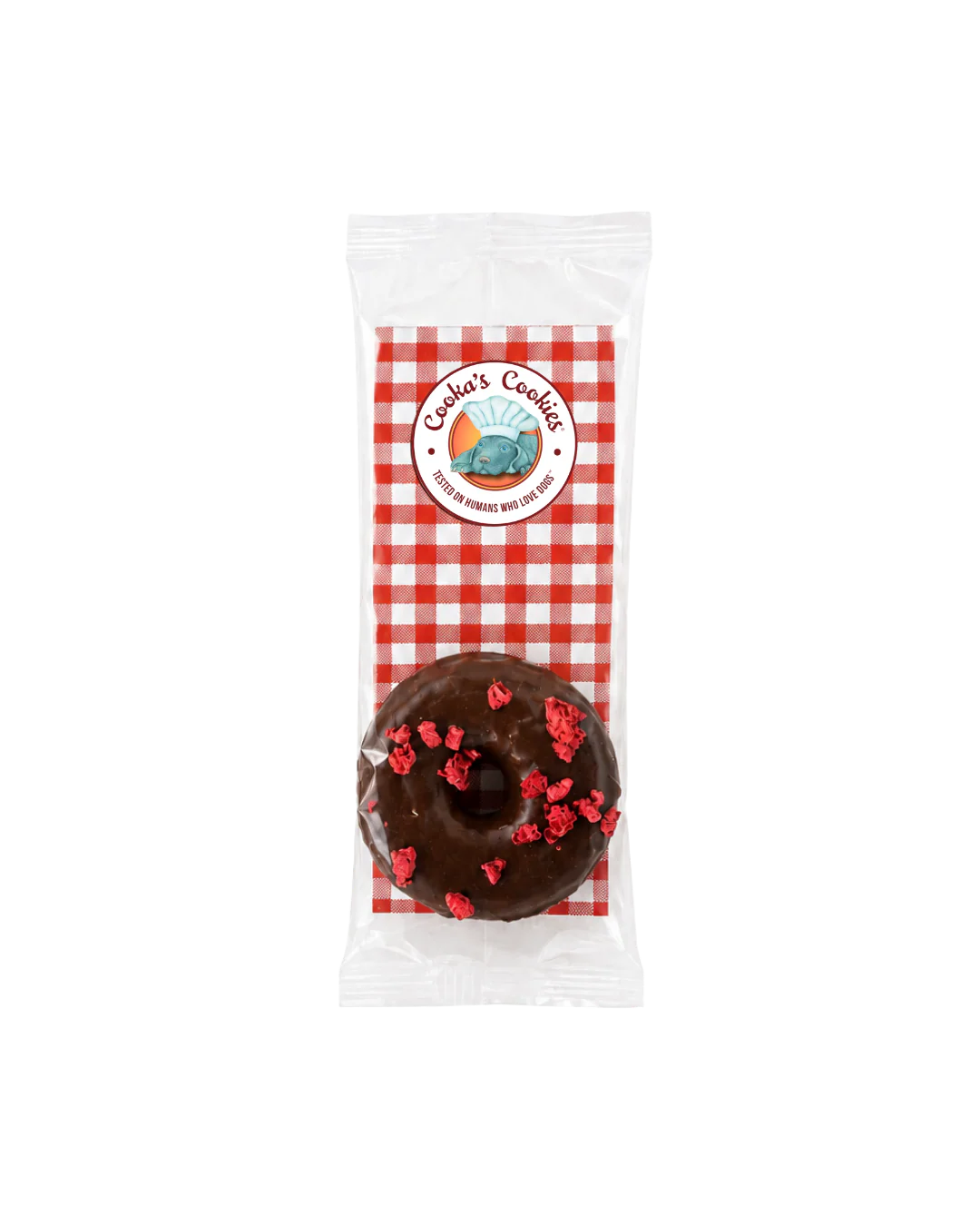 Donuts pour chiens Choco Baies – chocolat noir 45 g