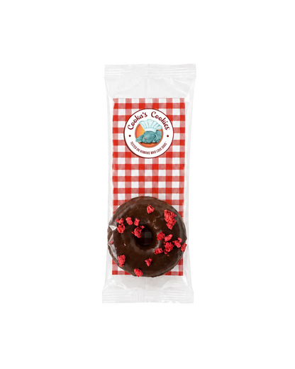 Donuts pour chiens Choco Baies – chocolat noir 45 g