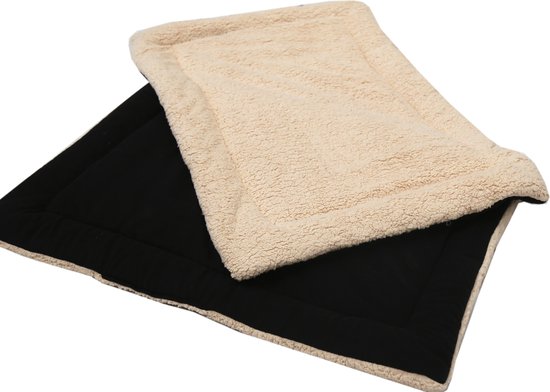 MaxxPet Hondenbench - Bench - Bench voor honden - Hondenbench Opvouwbaar - Incl. Plaid - 61 x 43 x 48 cm