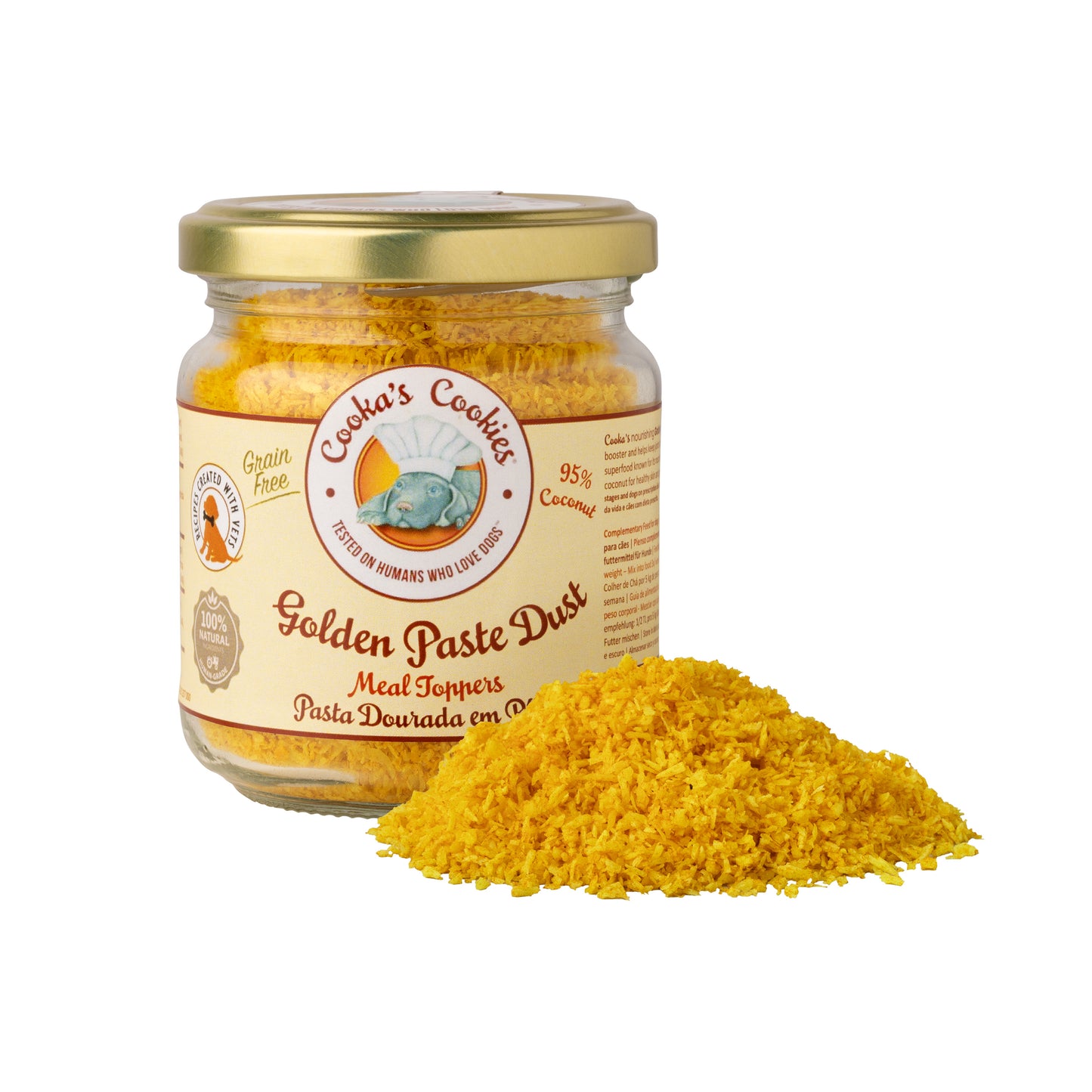 Cooka’s Cookies Pâte dorée – 65 g