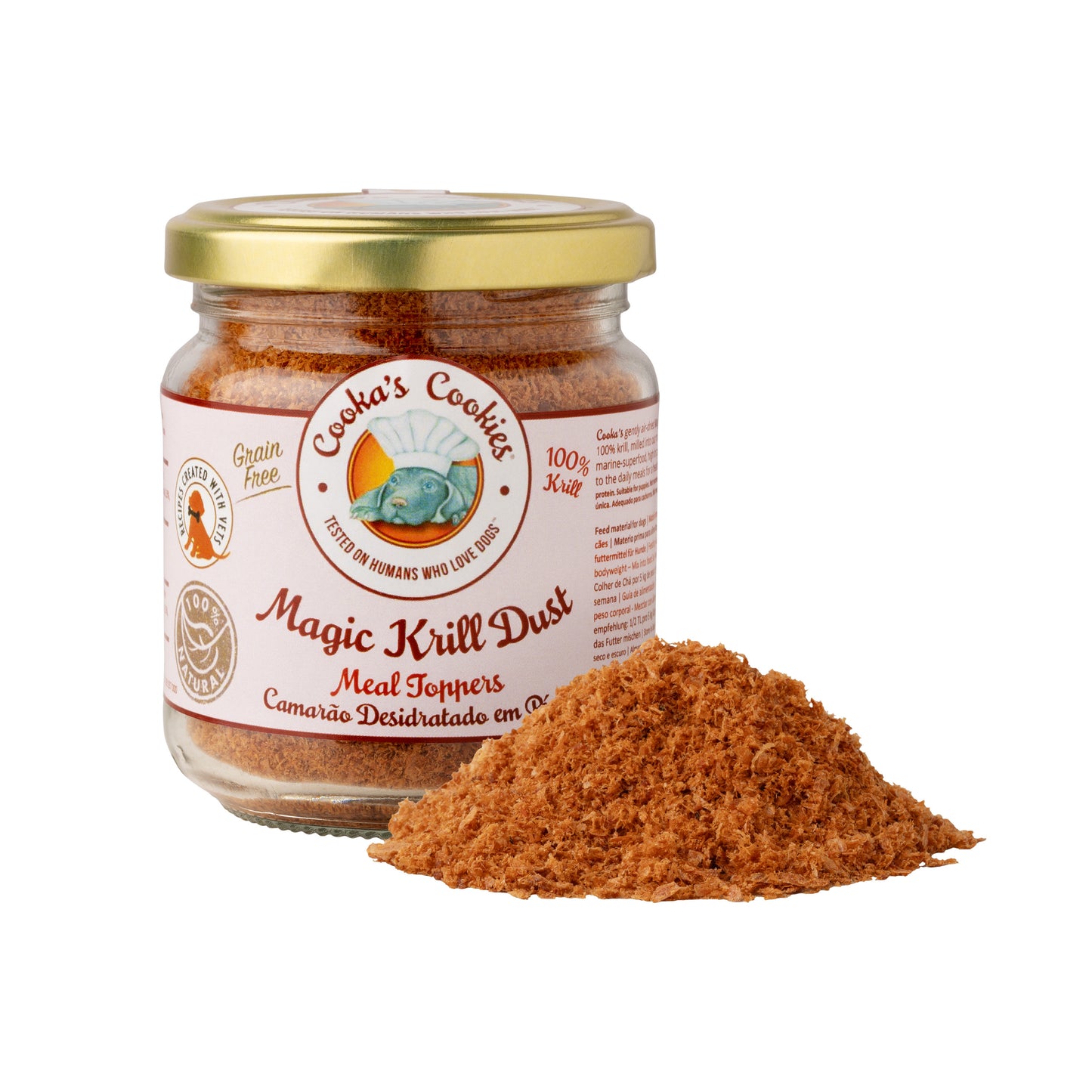 Cooka’s Cookies Poudre de Krill – 65 g