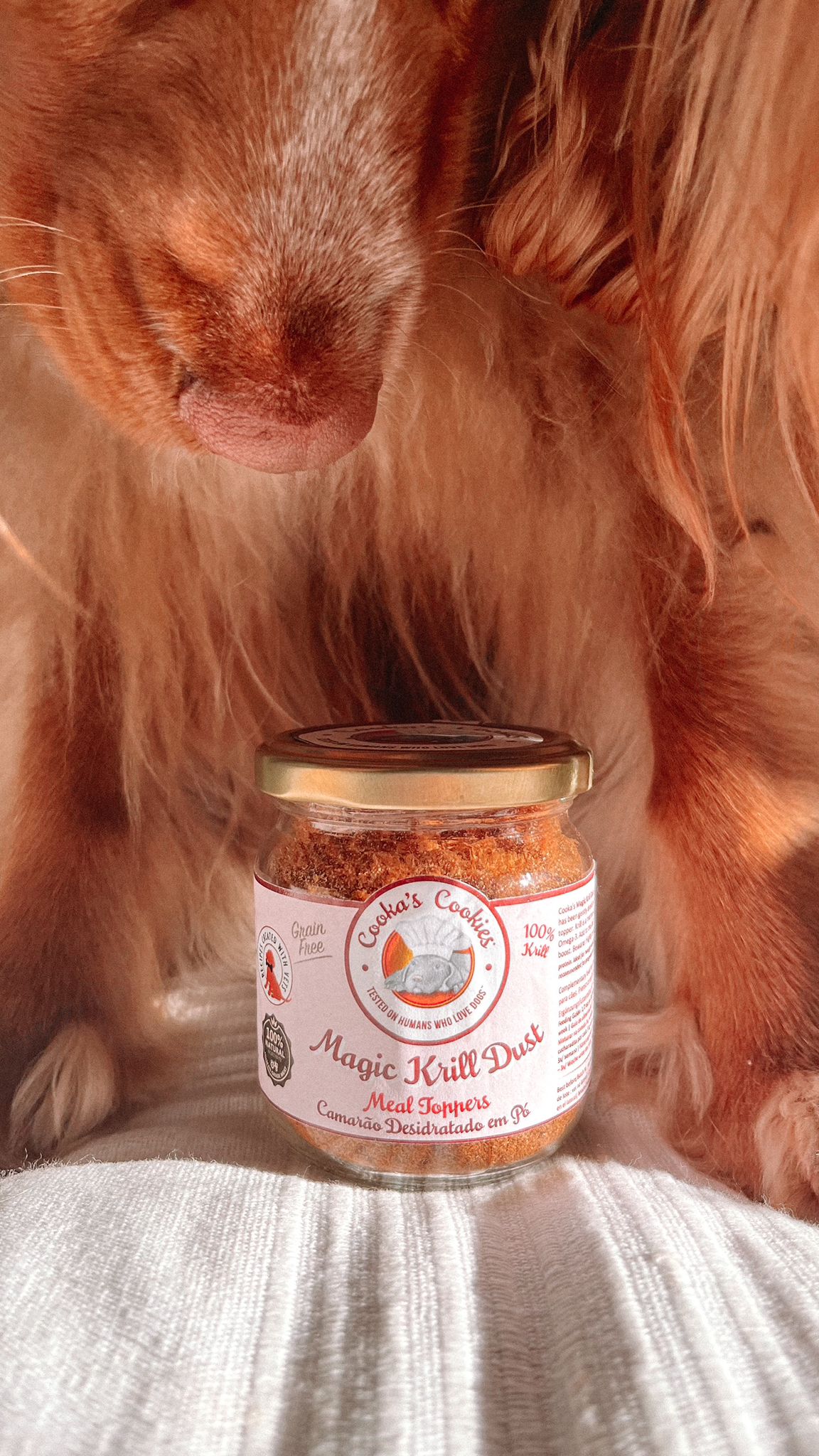 Cooka’s Cookies Poudre de Krill – 65 g