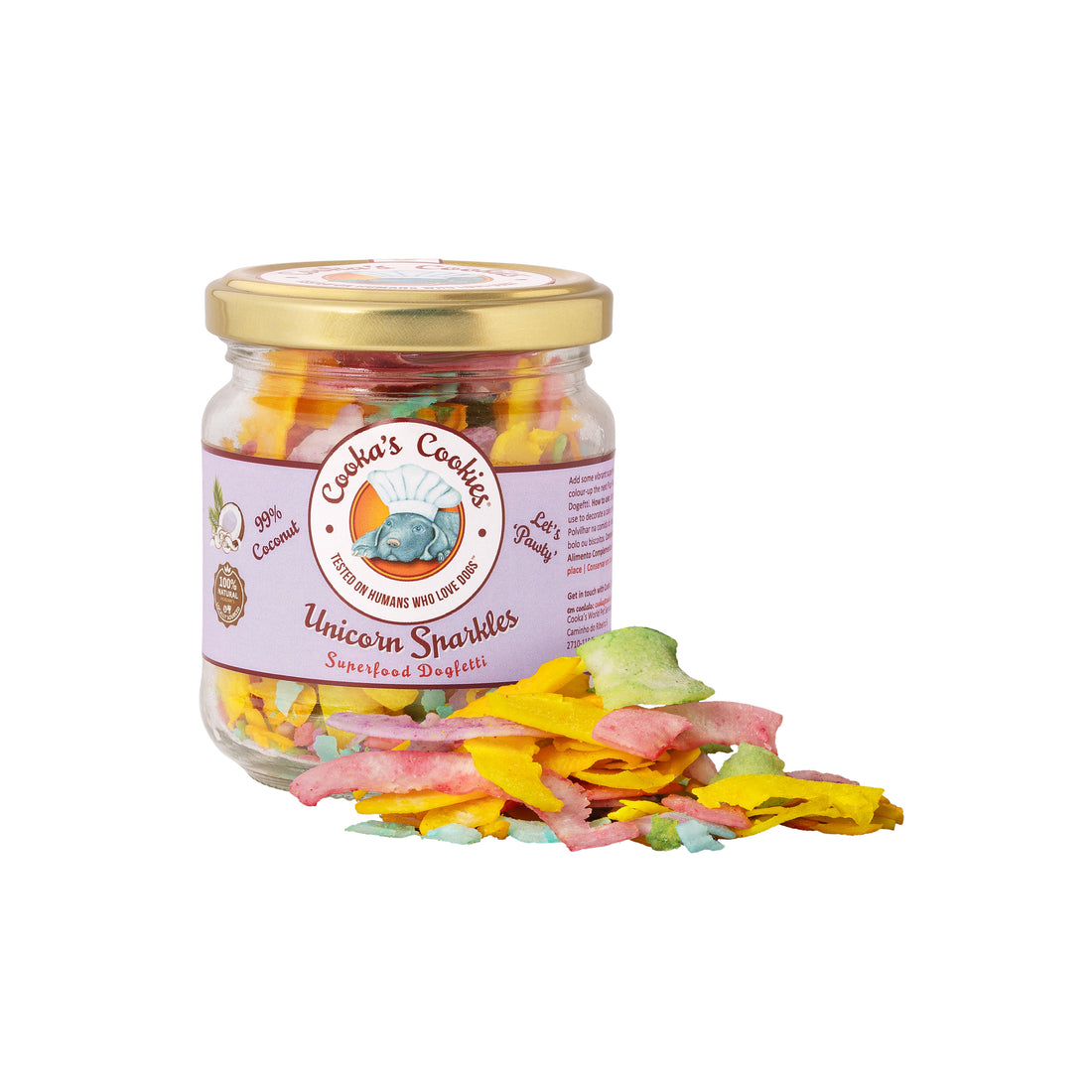 Cooka’s Cookies Paillettes Licorne – 40 g