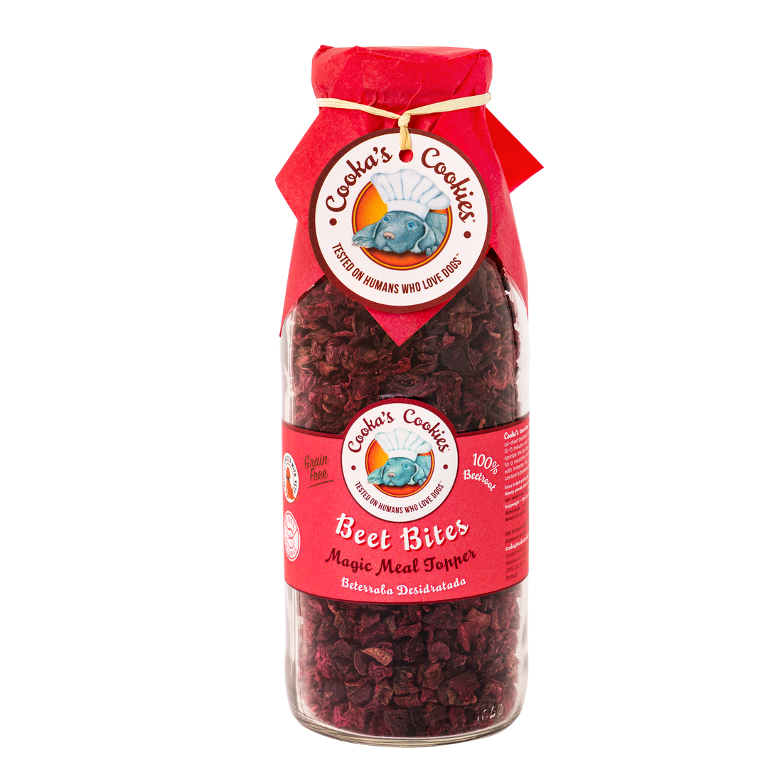 Cooka’s Cookies Bouchées de betteraves séchées à l’air – 160 g
