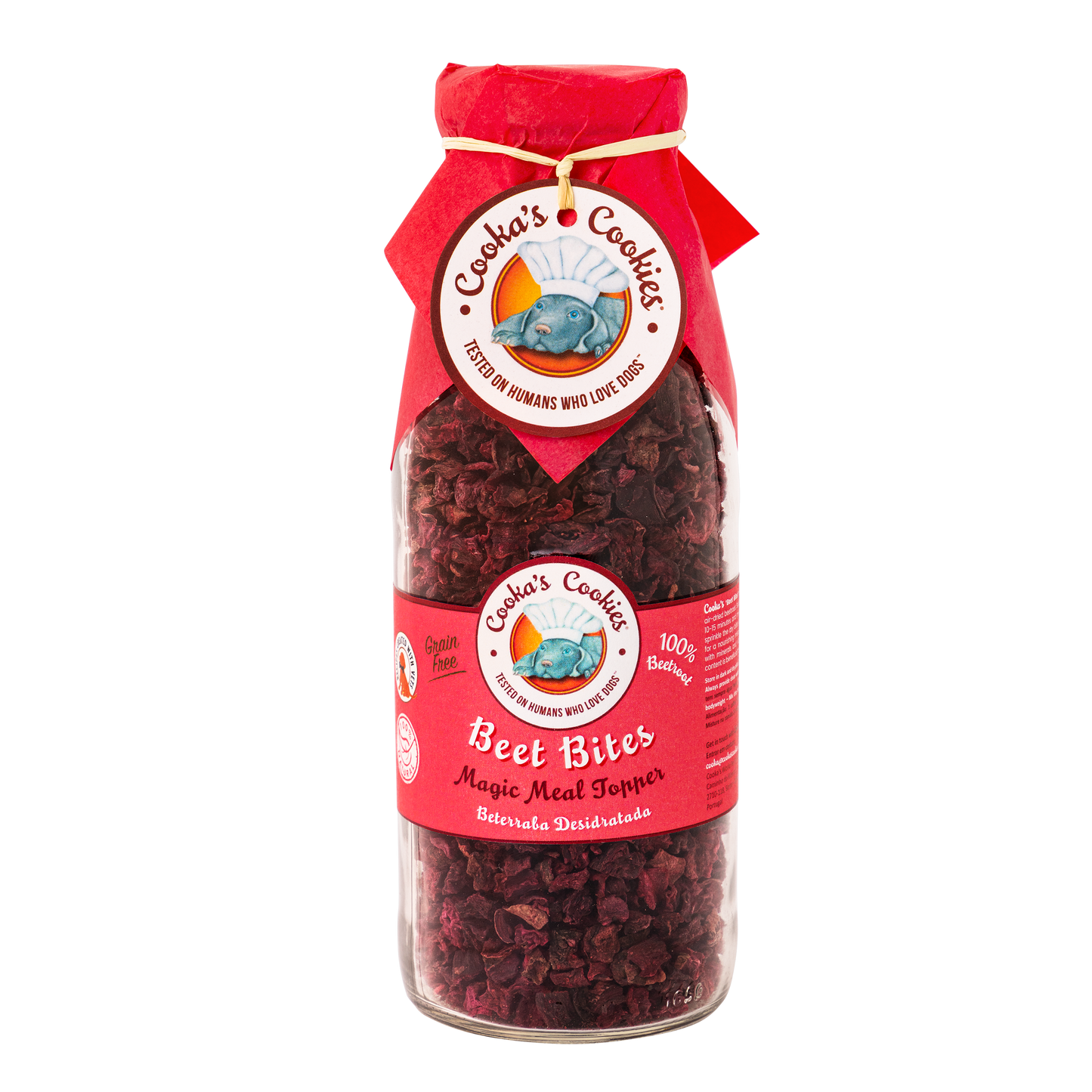 Cooka’s Cookies Bouchées de betteraves séchées à l’air – 160 g