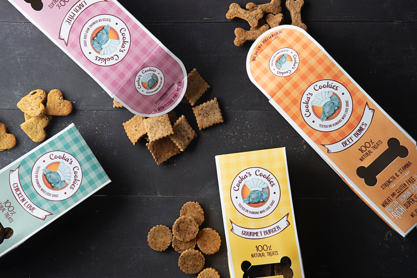 Cooka’s Cookies Os de bœuf – 100 g