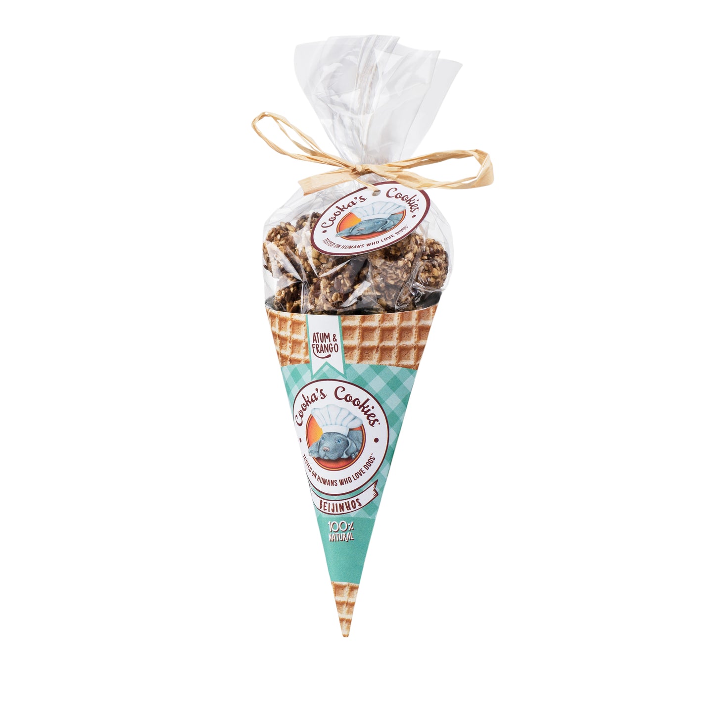 Cooka’s Cookies Beijinhos Poulet & Thon – 50 g