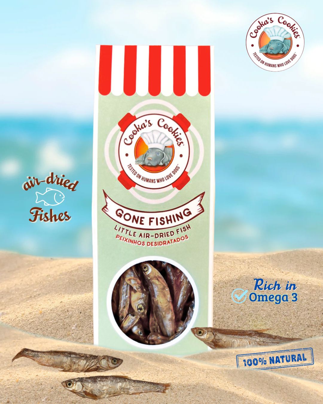 Cooka’s Cookies Partie de Pêche – 90 g