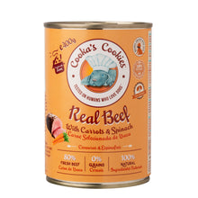 Cooka’s Cookies Real Beef (runderpaté met worteltjes en spinazie) – 400g