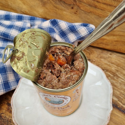 Cooka’s Cookies Véritable bœuf (pâtée de bœuf avec carottes et épinards) – 400 g