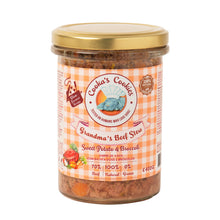 Cooka’s Cookies Grandma's Beef Stew (gestoomde verse voeding met rundsvlees) – 400g