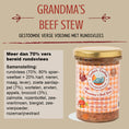 Afbeelding laden in Galerijviewer, Grandma's Beef Stew (gestoomde verse voeding met rundsvlees) - 400g
