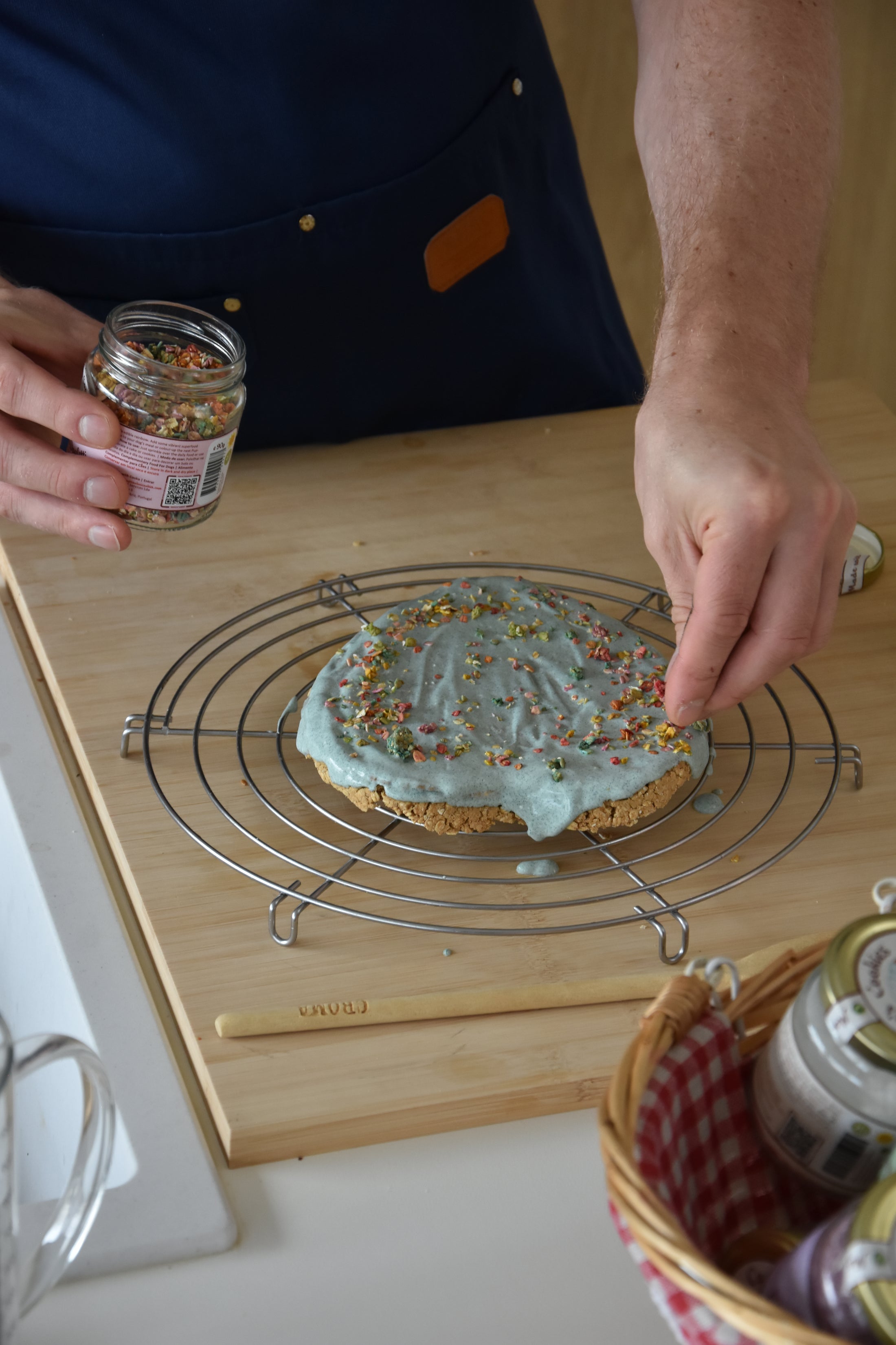 Green Garden Chicken - pakket feestelijke hondentaart