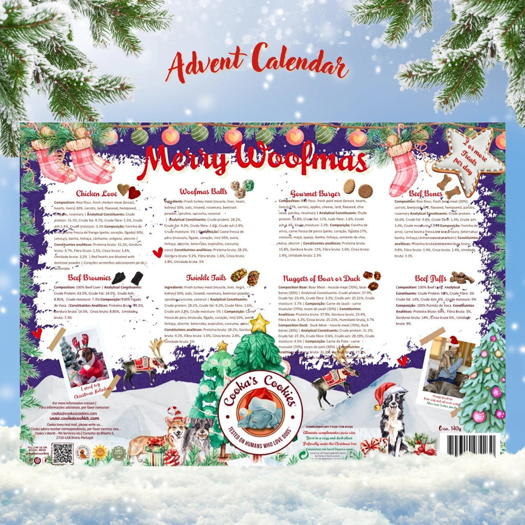 Calendrier de l'Avent Premium pour chiens