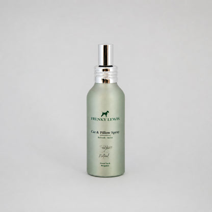 Frenky Lewis Vaporisateur voiture et oreiller – Thé Vert & Bergamote 100 ml