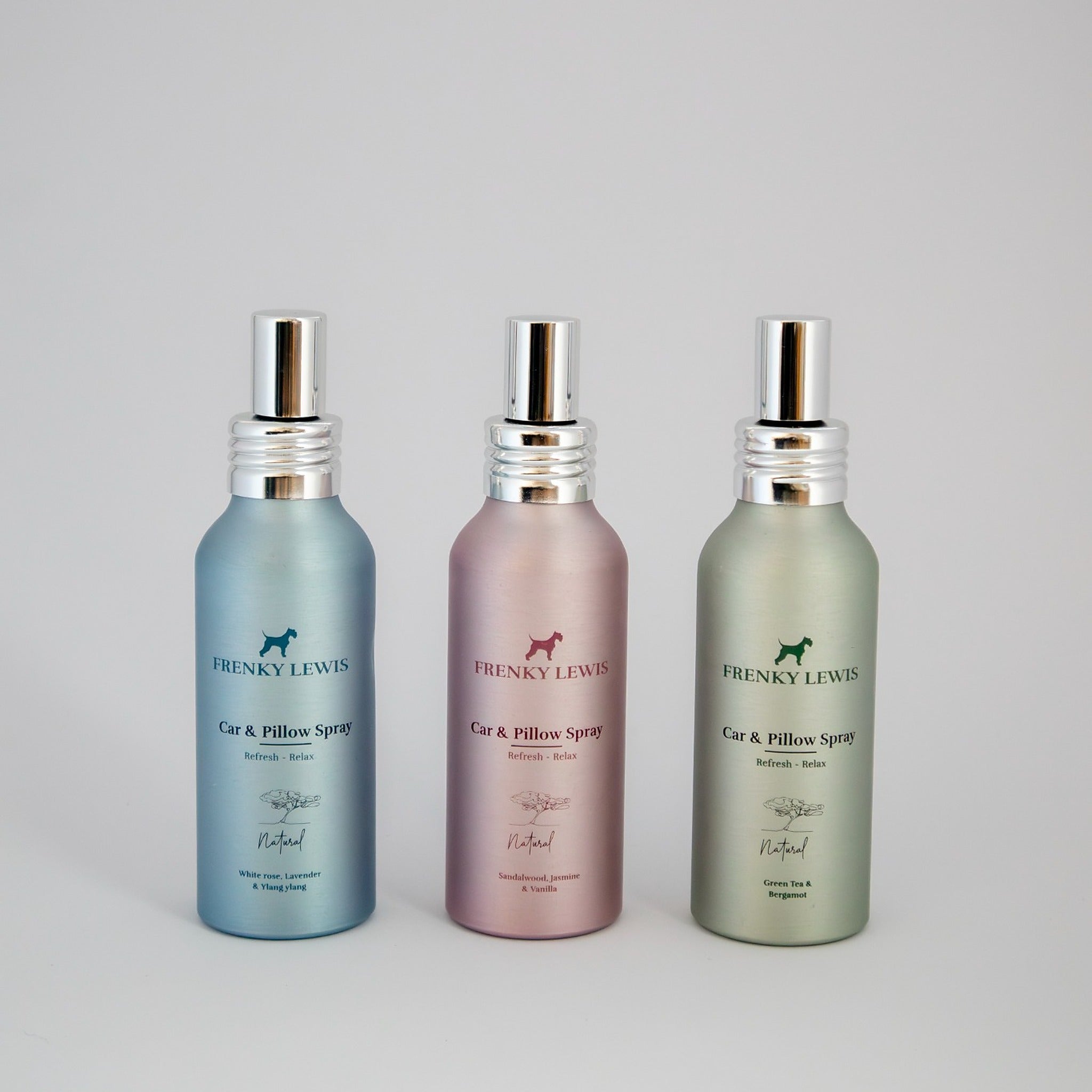 Frenky Lewis Car & Pillow Spray – Sandalwood, Jasmine & Vanilla 100ml