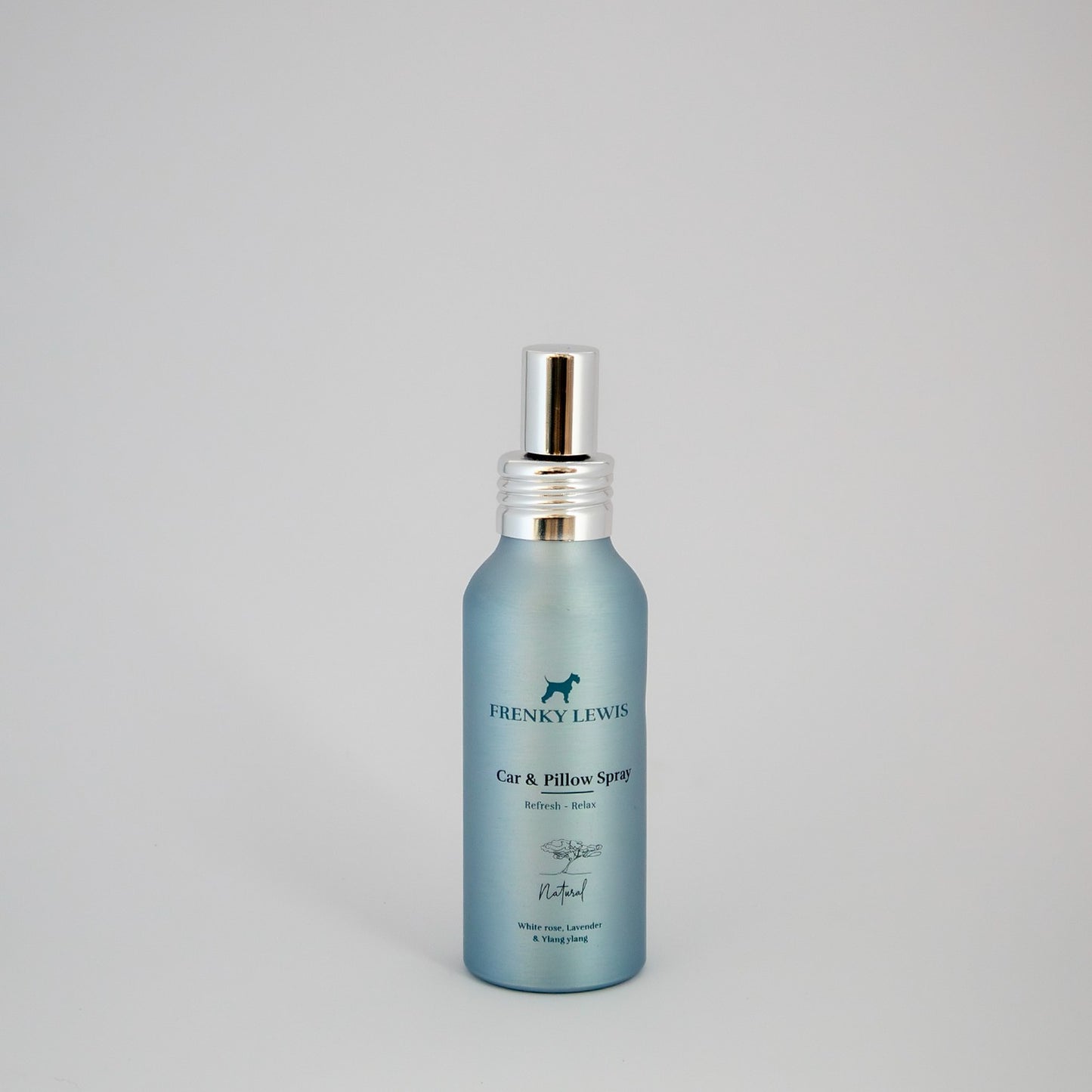 Frenky Lewis Spray Voiture & Oreiller – Rose Blanche, Lavande, Ylang Ylang 100 ml