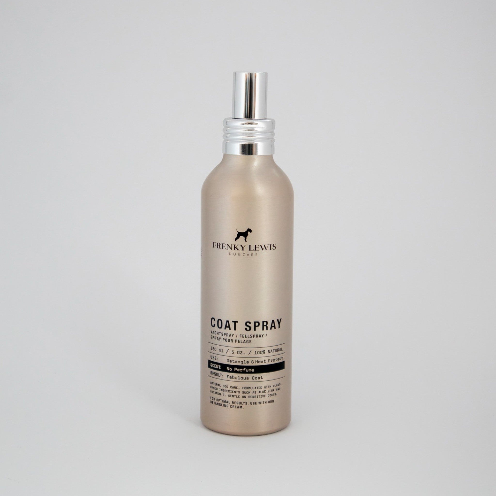 Frenky Lewis Coat Spray – Heat Protect & Detangle – No Perfume – 150ml