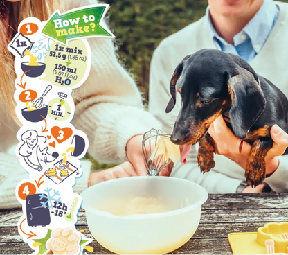 Smoofl Kit de démarrage pour glaces pour chiots