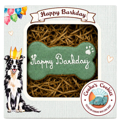 Joyeux toutouversaire - os vert 36 g