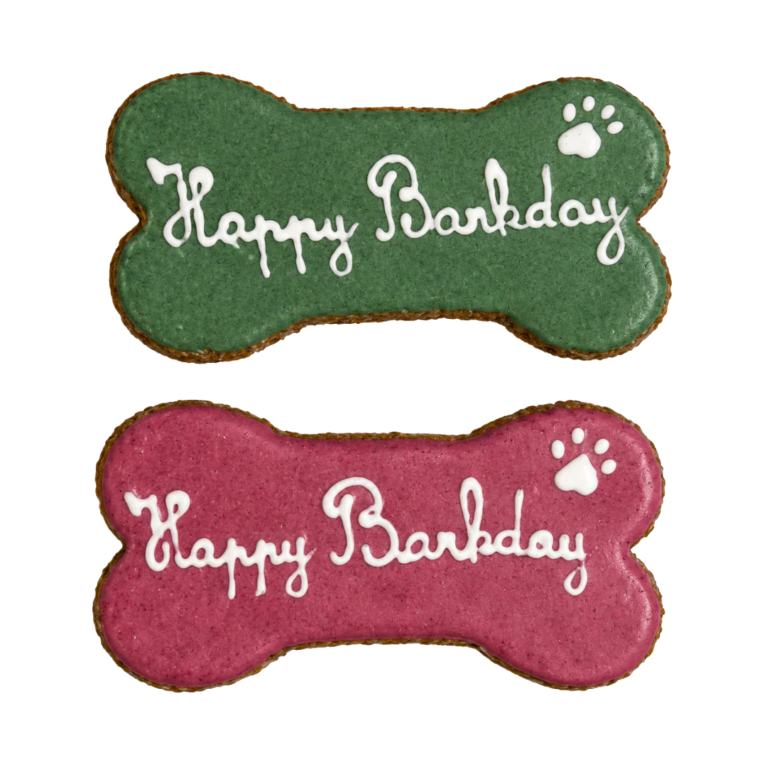 Joyeux toutouversaire - os vert 36 g