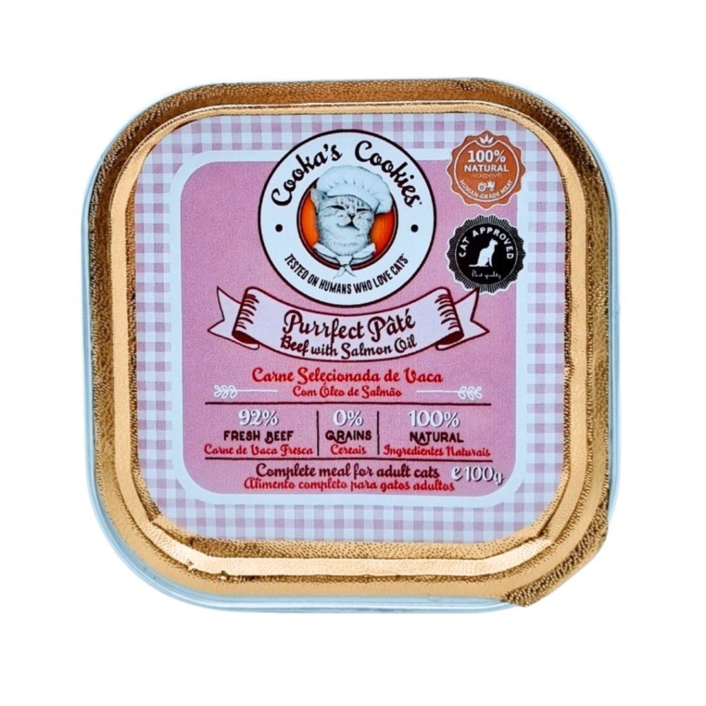 Pâtée au bœuf pour chats - à la citrouille