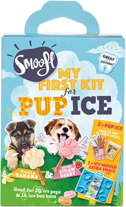 Smoofl Kit de démarrage pour glaces pour chiots
