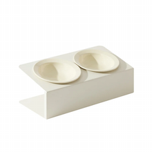 Moderne Design Voer- en Drinkbak Wit