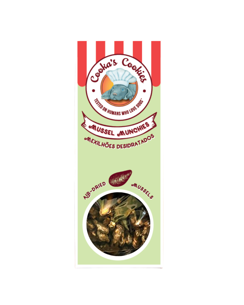 Cooka’s Cookies Mussel Munchies (moules séchées à l'air) – 70 g