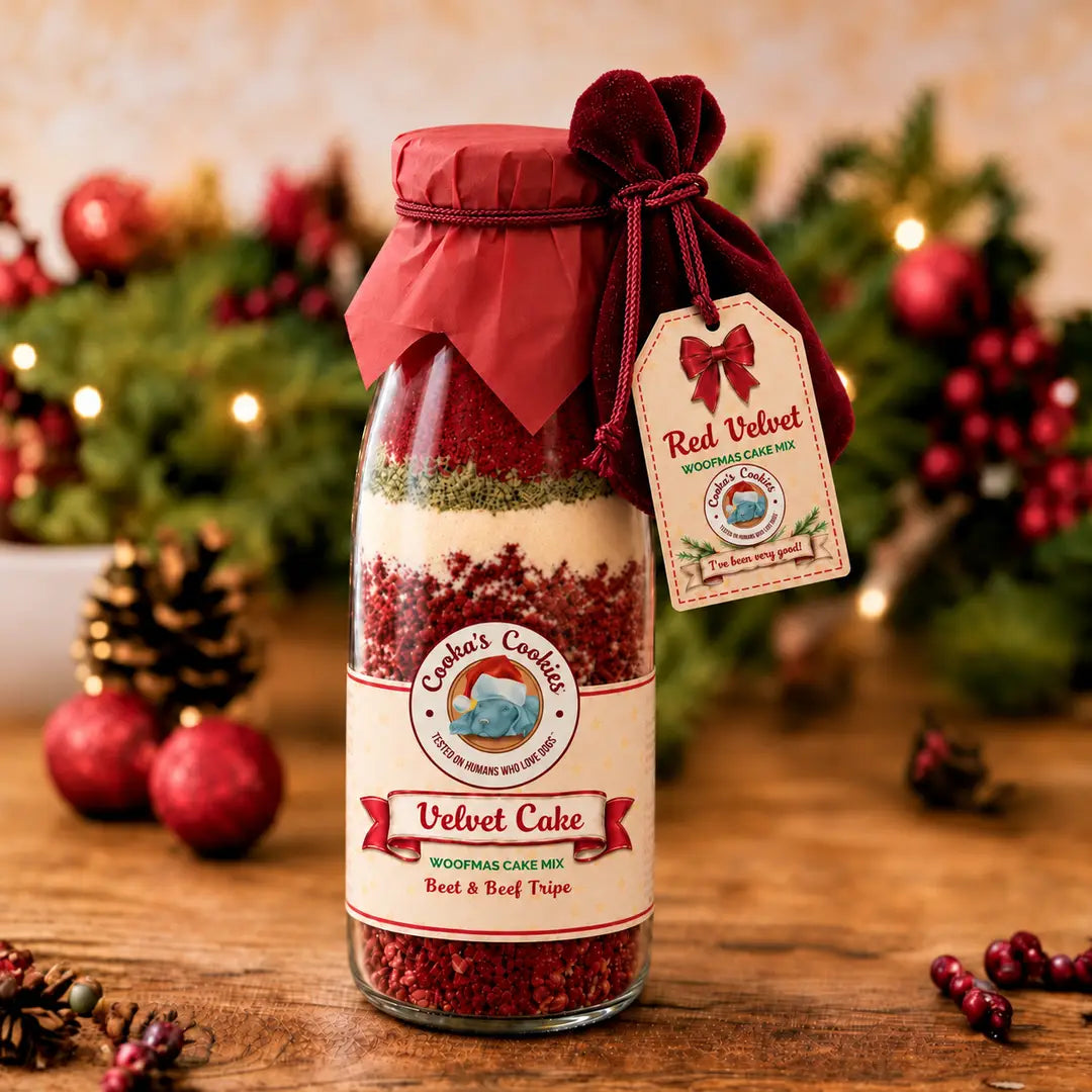 Red Velvet – Kerstbakmix voor honden
