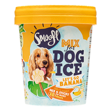 Smoofl Hondenijs Mix Banaan 160 gram  – Verfrissende IJsmix voor Honden