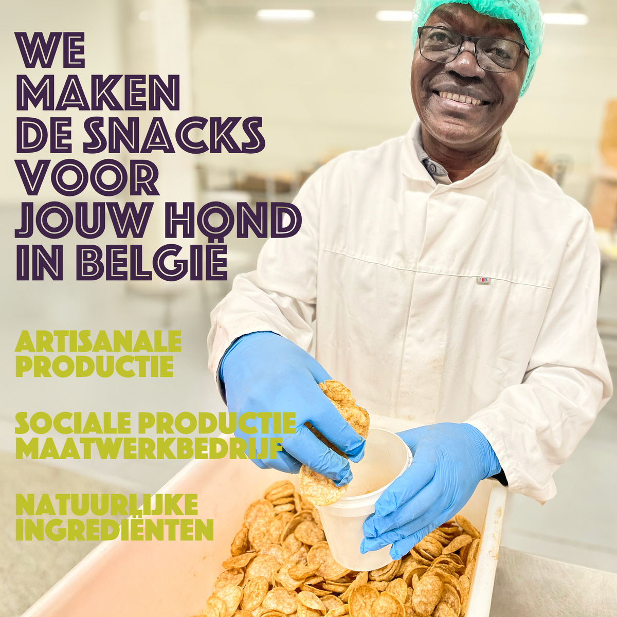 Smoofl Chips pour Chien Kangourou | Friandises pour chien hypoallergéniques et faibles en calories