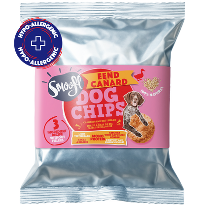 Smoofl Croquants pour Chien Canard | Friandises pour chien faibles en calories et hypoallergéniques