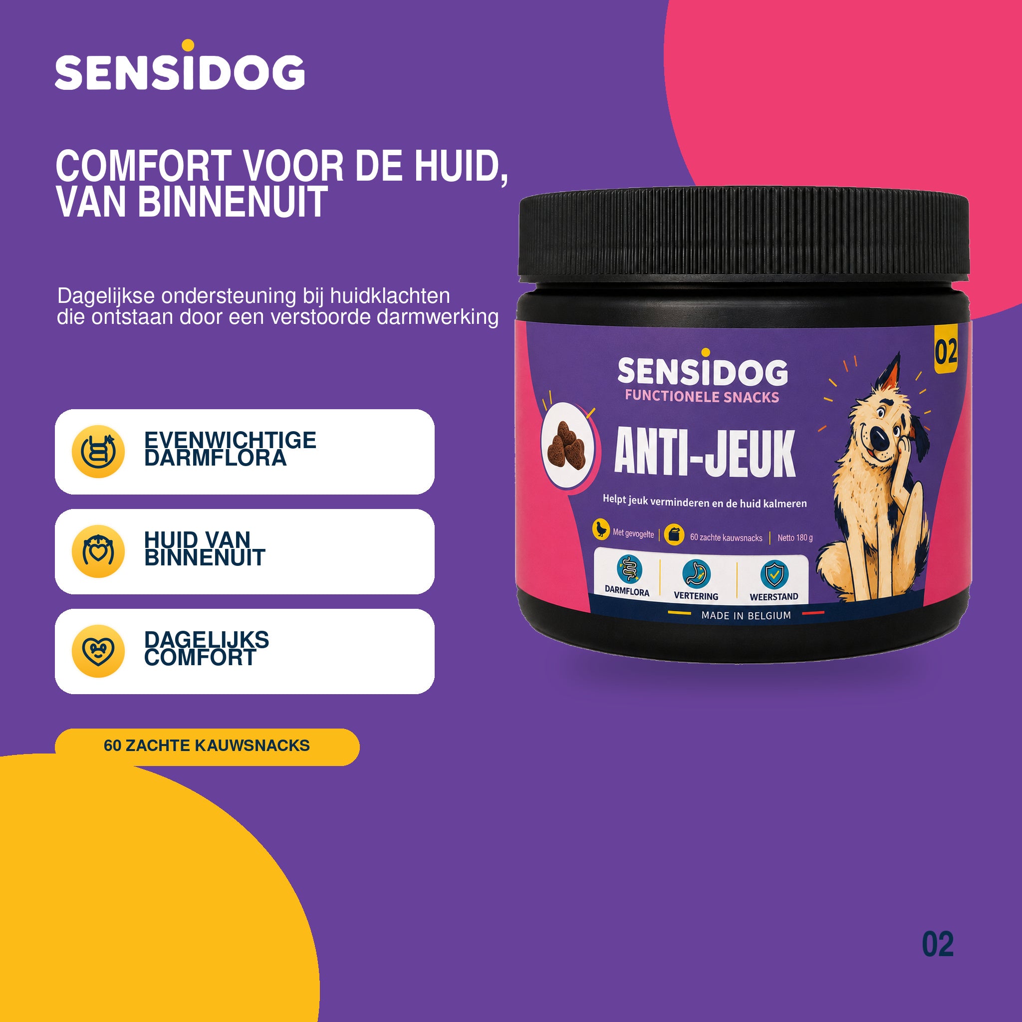 SensiDog Anti-jeuk – 180g