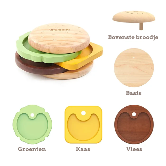 Juicy Beef Burger hondenpuzzel - Betrokkenheid creëren - Vermaken - Toegevoegde waarde bieden