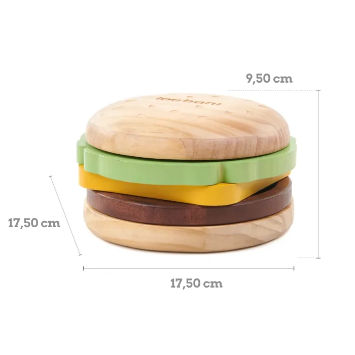 Puzzle pour chien « Burger de Bœuf juteux » – Suscite l'intérêt – Amuse – Offre une valeur ajoutée