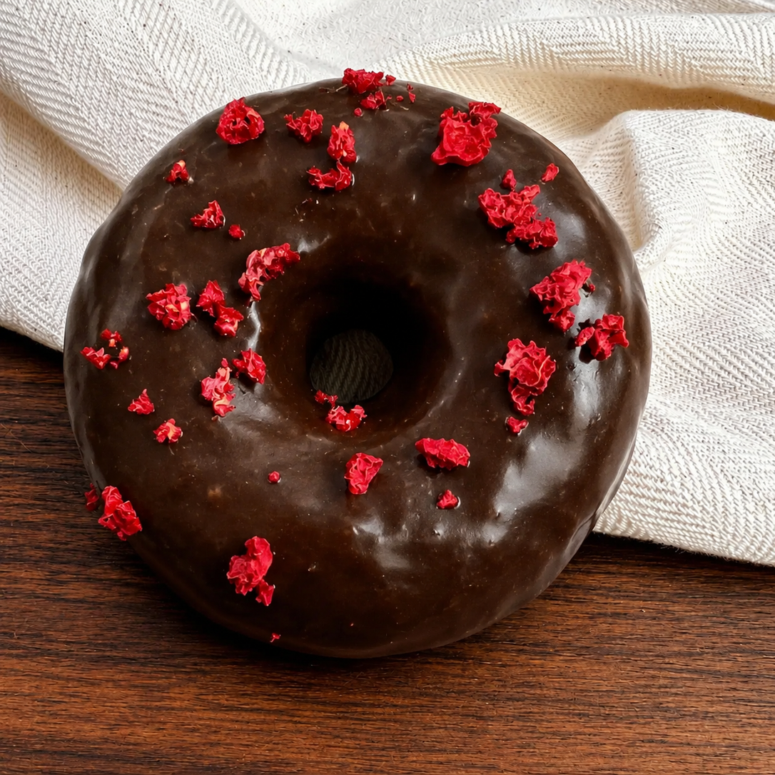Donuts pour chiens Choco Baies – chocolat noir 45 g