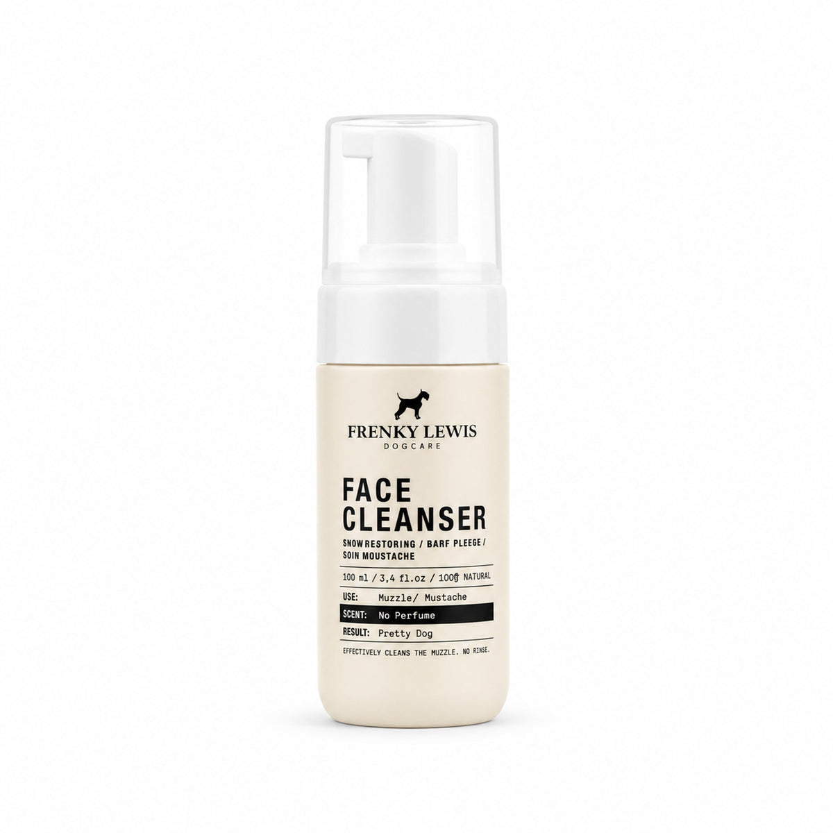 Frenky Lewis Nettoyant Hypoallergénique Visage – Sans Parfum – Argent Colloïdal – 100 ml