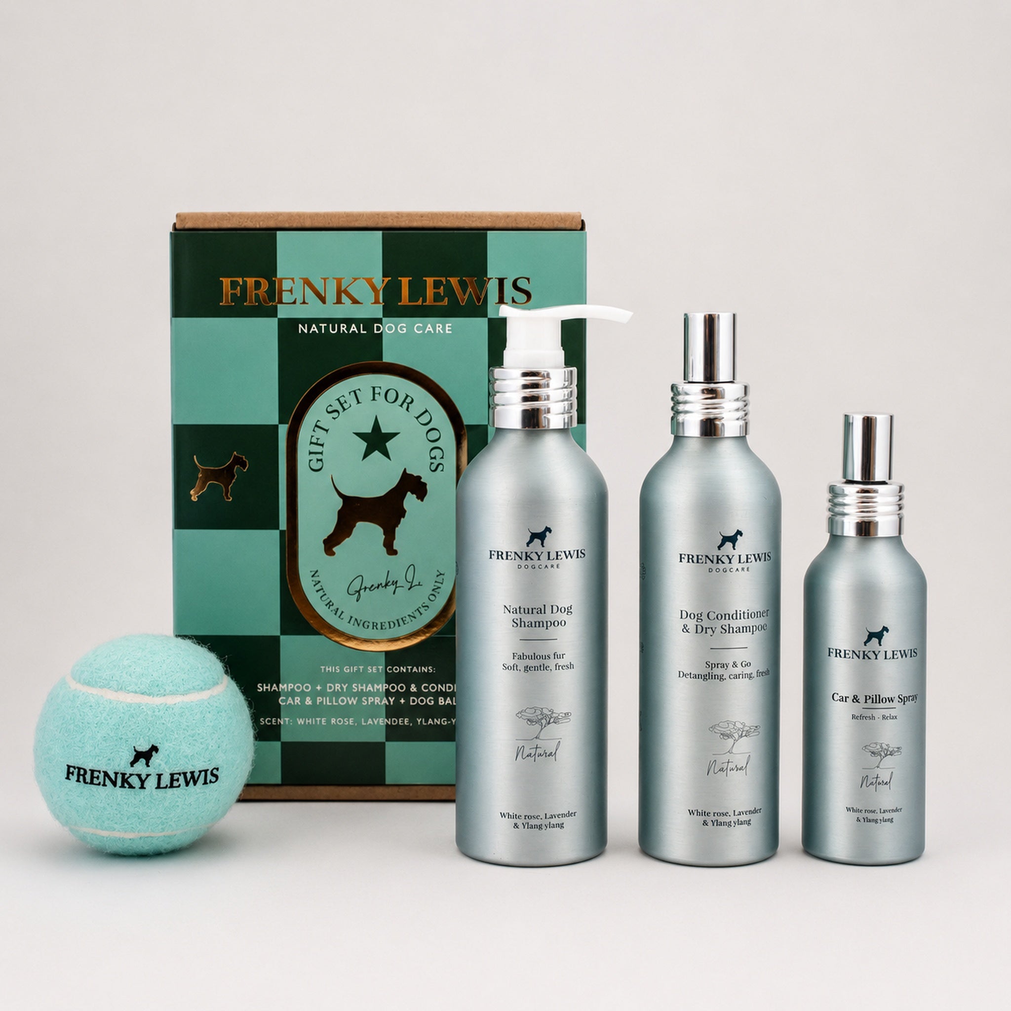 Frenky Lewis Luxury Gift Set – White Rose, Lavender, Ylang Ylang