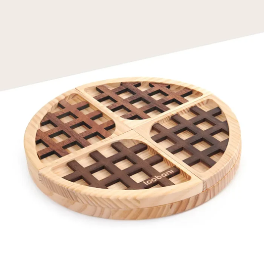 Belgian Waffle hondenpuzzel hondenpuzzel- Betrokkenheid creëren - Vermaken - Toegevoegde waarde bieden