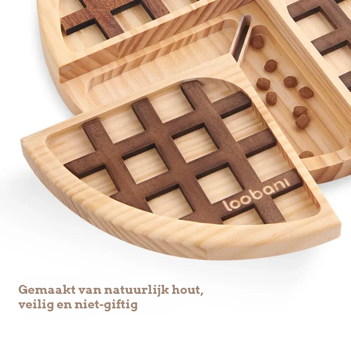 Puzzle pour chien Gaufre Belge - Impliquer - Amuser - Apporter de la valeur ajoutée